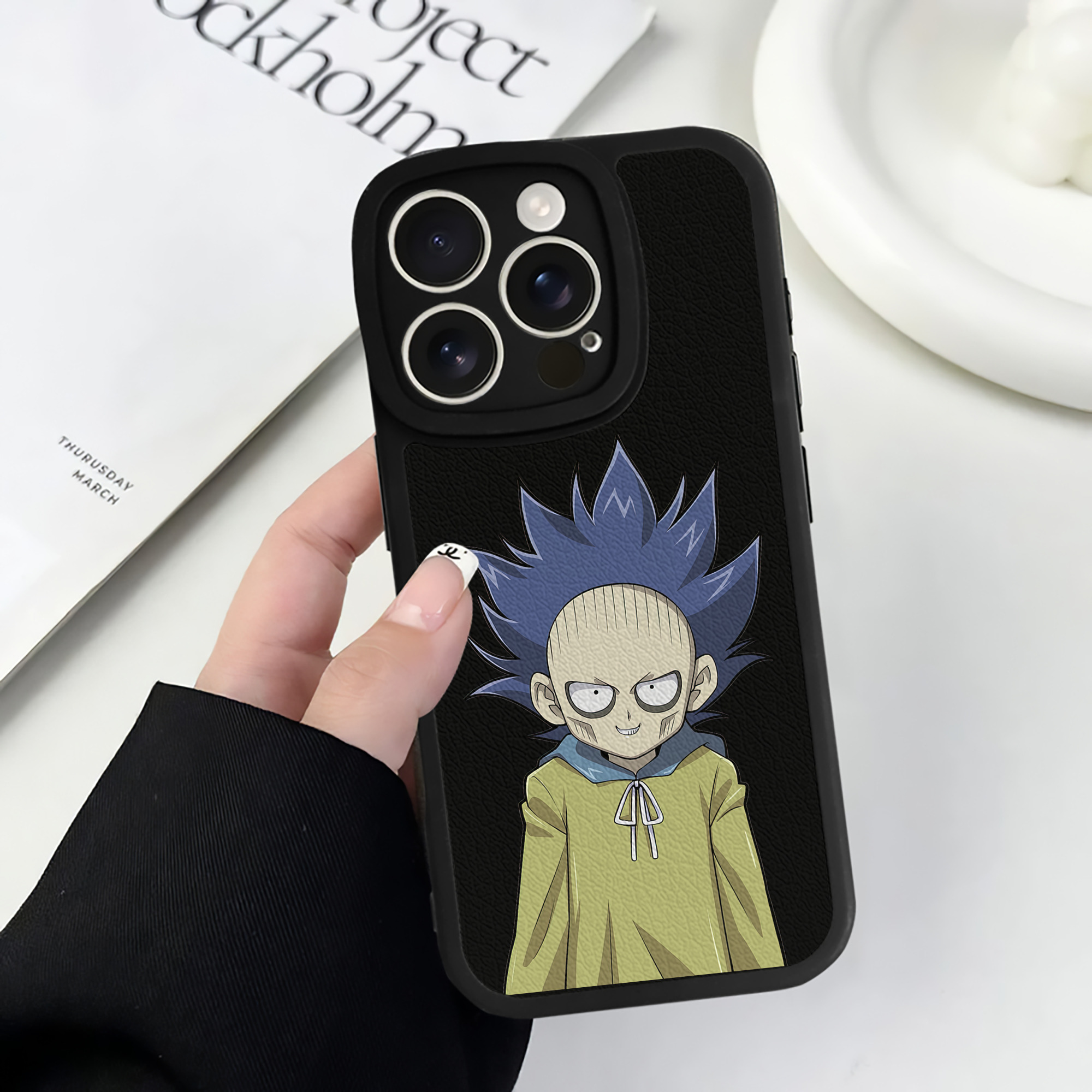 遊☆戯☆王 Yu-Gi-Oh! 【iPhone 16シリーズ対応】シリコンスマホケース（レザー調） 材質：シリコン